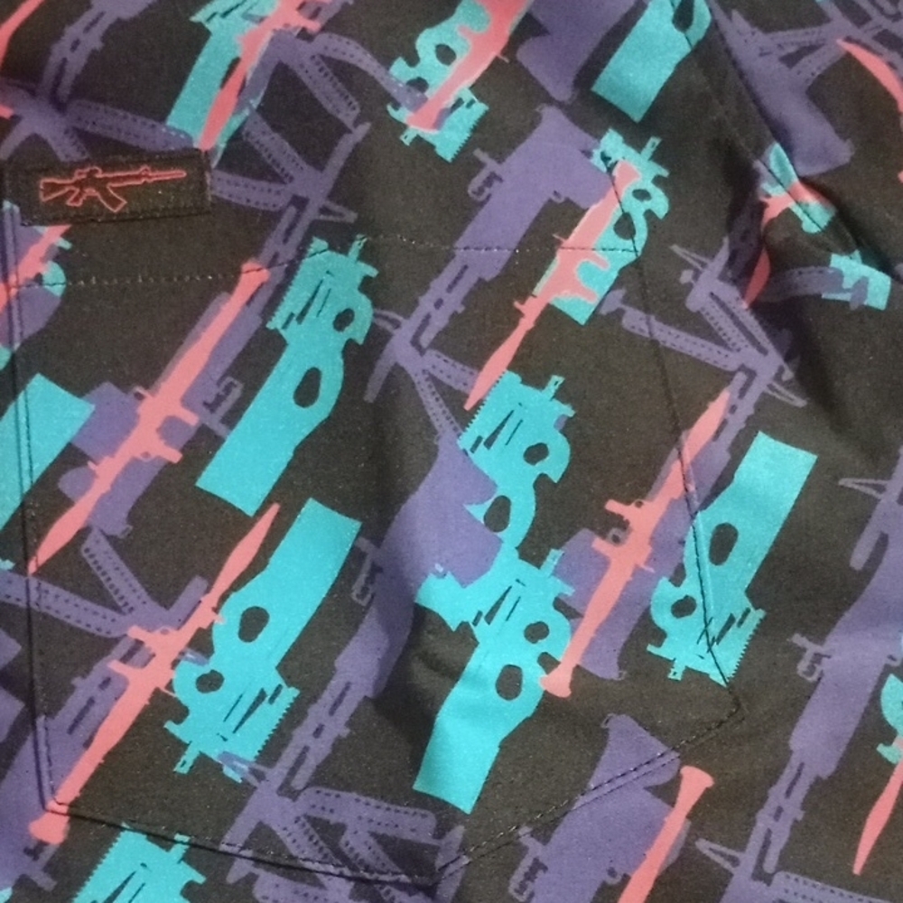 Retro Rifle Button Down - Picture 5 of 6